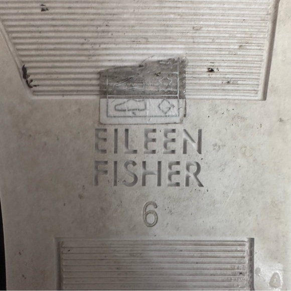 Eileen Fisher Black Sandals - Picture 8 of 9